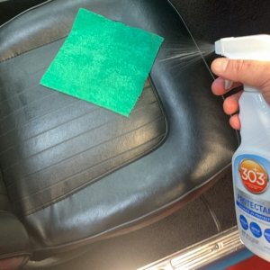 How to use 303 Aerospace Protectant to Restore Vinyl Seats Mike Phillips
