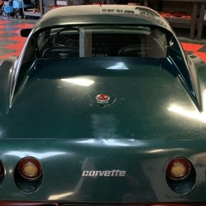 1976 Corvette Orignal Single Stage Paint - Paint Correction and Waxing