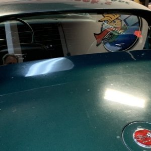 1976 Corvette Orignal Single Stage Paint - Paint Correction and Waxing