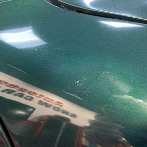 1976 Corvette Orignal Single Stage Paint - Paint Correction and Waxing