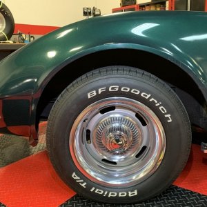 1976 Corvette Orignal Single Stage Paint - Paint Correction and Waxing