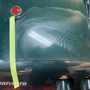 1976 Corvette Orignal Single Stage Paint - Paint Correction and Waxing