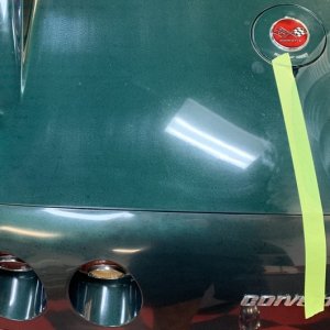 1976 Corvette Orignal Single Stage Paint - Paint Correction and Waxing
