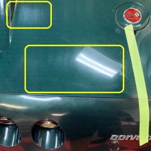 1976 Corvette Orignal Single Stage Paint - Paint Correction and Waxing