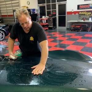 1976 Corvette Orignal Single Stage Paint - Paint Correction and Waxing