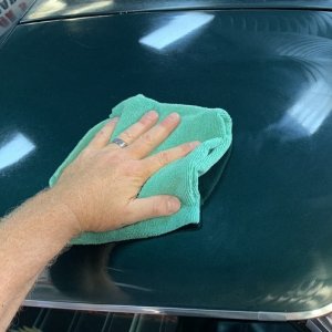 1976 Corvette Orignal Single Stage Paint - Paint Correction and Waxing