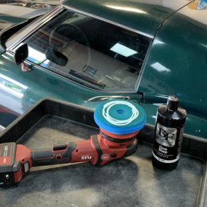 1976 Corvette Orignal Single Stage Paint - Paint Correction and Waxing