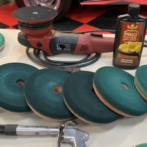 1976 Corvette Orignal Single Stage Paint - Paint Correction and Waxing