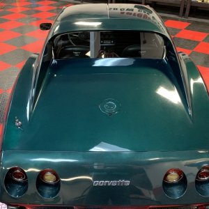1976 Corvette Orignal Single Stage Paint - Paint Correction and Waxing