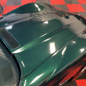 1976 Corvette Orignal Single Stage Paint - Paint Correction and Waxing