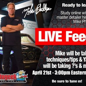 Detailing Tech Sessions Live Broadcast Mike Phillips Autogeek