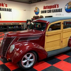 Scuff and Buff Technique by Mike Phillips 1937 Ford Woody