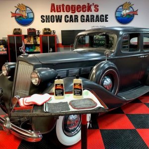 The Number #7 Rub Down Technique Original Single Stage 1938 Packard