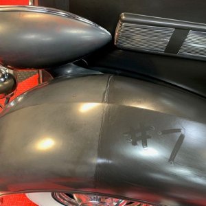 The Number #7 Rub Down Technique Original Single Stage 1938 Packard