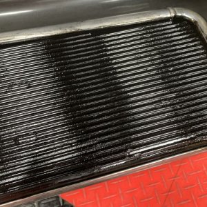 Restore vintage rubber on running boards 1937 Packard