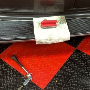 Restore vintage rubber on running boards 1937 Packard