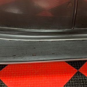 Restore vintage rubber on running boards 1937 Packard