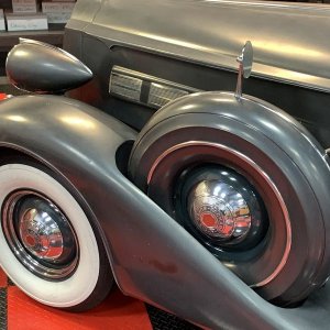 The Number #7 Rub Down Technique Original Single Stage 1937 Packard