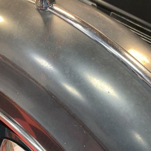 The Number #7 Rub Down Technique Original Single Stage 1937 Packard
