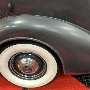 The Number #7 Rub Down Technique Original Single Stage 1937 Packard