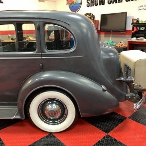 The Number #7 Rub Down Technique Original Single Stage 1937 Packard