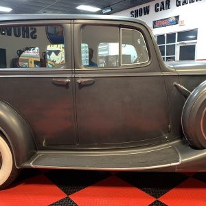 The Number #7 Rub Down Technique Original Single Stage 1937 Packard