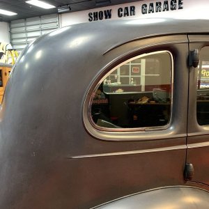 The Number #7 Rub Down Technique Original Single Stage 1937 Packard