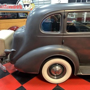 The Number #7 Rub Down Technique Original Single Stage 1937 Packard