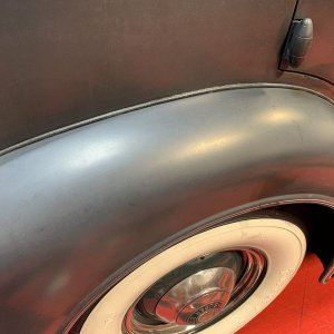 The Number #7 Rub Down Technique Original Single Stage 1937 Packard