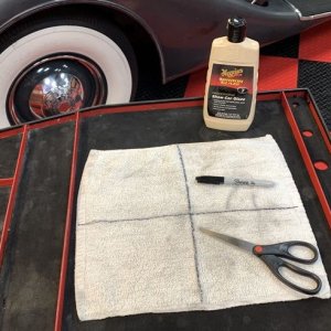 The Number #7 Rub Down Technique Original Single Stage 1937 Packard