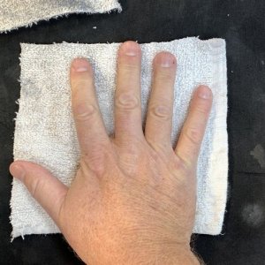 The Number #7 Rub Down Technique Original Single Stage 1937 Packard