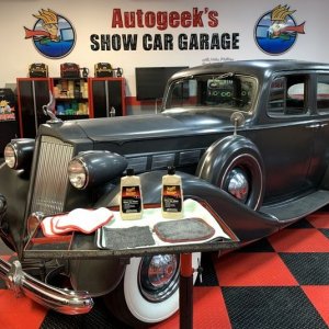 The Number #7 Rub Down Technique Original Single Stage 1937 Packard