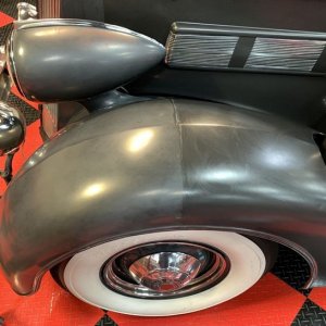 The Number #7 Rub Down Technique Original Single Stage 1937 Packard