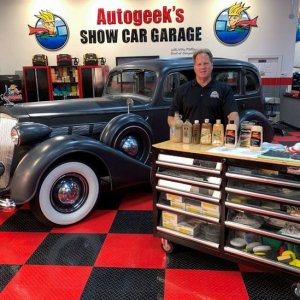 The Number #7 Rub Down Technique Original Single Stage 1937 Packard