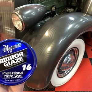 The Number #7 Rub Down Technique Original Single Stage 1937 Packard