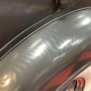 The Number #7 Rub Down Technique Original Single Stage 1937 Packard