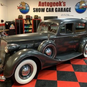 The Number #7 Rub Down Technique Original Single Stage 1937 Packard