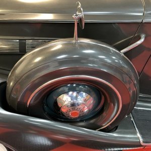 The Number #7 Rub Down Technique Original Single Stage 1937 Packard