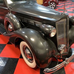 The Number #7 Rub Down Technique Original Single Stage 1937 Packard