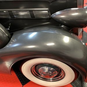 The Number #7 Rub Down Technique Original Single Stage 1937 Packard