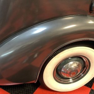 The Number #7 Rub Down Technique Original Single Stage 1937 Packard