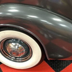 The Number #7 Rub Down Technique Original Single Stage 1937 Packard