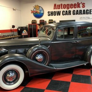 The Number #7 Rub Down Technique Original Single Stage 1937 Packard