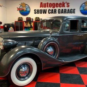 The Number #7 Rub Down Technique Original Single Stage 1937 Packard