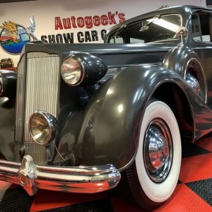 The Number #7 Rub Down Technique Original Single Stage 1937 Packard