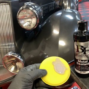 BLACKFIRE Metal Polish Sealant 1937 Packard