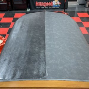 Pinnacle Black Label Leather Vinyl Coating 1937 Ford Woody