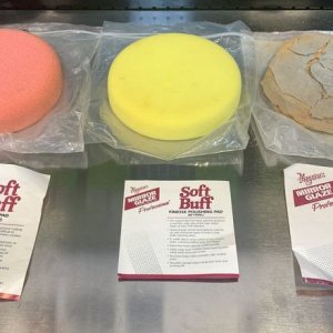Vintage Meguiars Foam Buffing Pads Car Detailing History