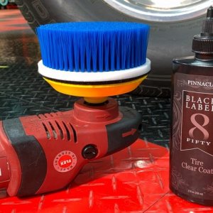Video Machine Scrubbing Tires and Tire Coatings Mike Phillips