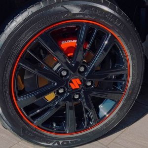 Suzuki Swift Sport wheels